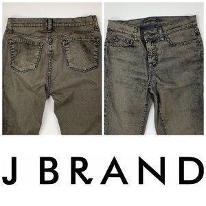 J Brand Mid Rise Twill Ankle Skinny Jeans 👖